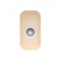 Franke CCK110-8BT Single Basin Undermount Fireclay Bar Sink