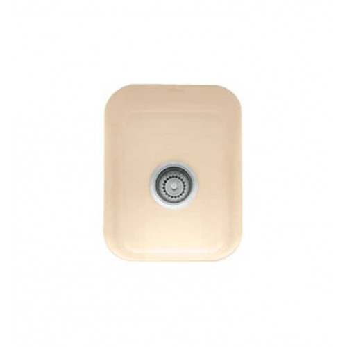 Franke CCK110-13BT Biscuit Cisterna Single Basin Undermount Fireclay Bar Sink