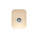 Franke CCK110-13BT Biscuit Cisterna Single Basin Undermount Fireclay Bar Sink