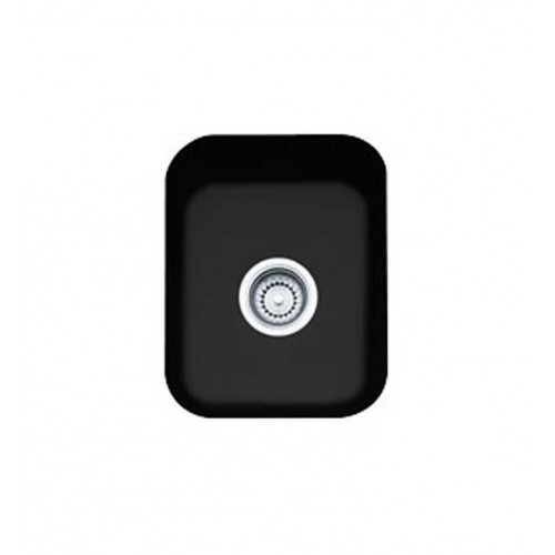 Franke CCK110-13MB Matte Black Cisterna Single Basin Undermount Fireclay Bar Sink