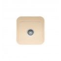 Franke CCK110-15BT Biscuit Single Basin Undermount Fireclay Bar Sink
