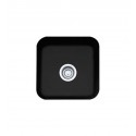 Franke CCK110-15MB Matte Black Single Basin Undermount Fireclay Bar Sink