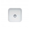Franke CCK110-15MW Matte White Single Basin Undermount Fireclay Bar Sink