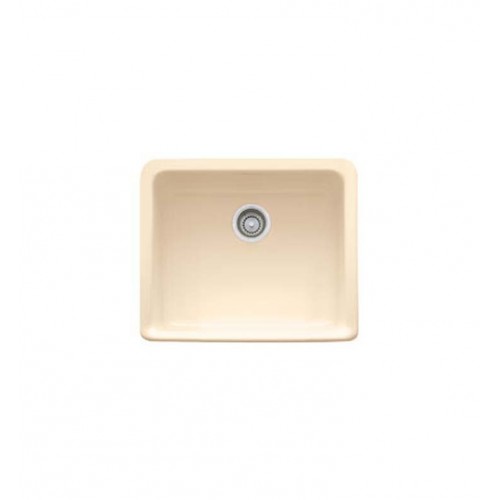 Franke MHK110-20BT Biscuit Manor House Single Basin Farmhouse Fireclay Kitchen Sink