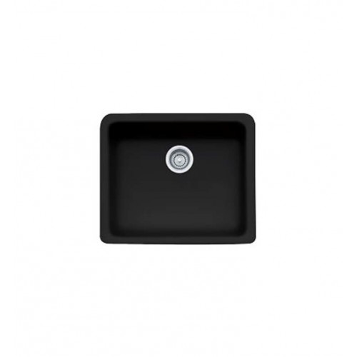 Franke MHK110-20MB Matte Black Manor House Single Basin Farmhouse Fireclay Kitchen Sink