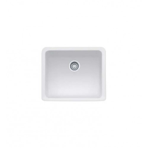 Franke MHK110-20MW Matte White Manor House Single Basin Farmhouse Fireclay Kitchen Sink