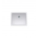 Franke MHK110-20MW Matte White Manor House Single Basin Farmhouse Fireclay Kitchen Sink