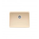 Franke MHK110-24BT Manor House Single Basin Farmhouse Fireclay Kitchen Sink in Biscuit