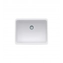 Franke MHK110-24MW Manor House Single Basin Farmhouse Fireclay Kitchen Sink in Matte White