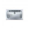 Franke MHX-KBX11028 Manor House Single Basin Drop In Stainless Steel Kitchen Sink