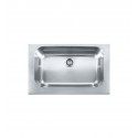 Franke MHX-OXX110 Manor House Single Basin Drop In Stainless Steel Kitchen Sink