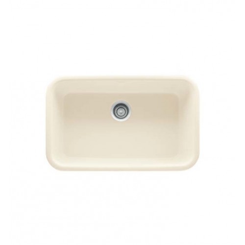 Franke OAK110LN Linen Oceania Single Basin Undermount Fireclay Kitchen Sink