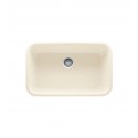 Franke OAK110LN Linen Oceania Single Basin Undermount Fireclay Kitchen Sink