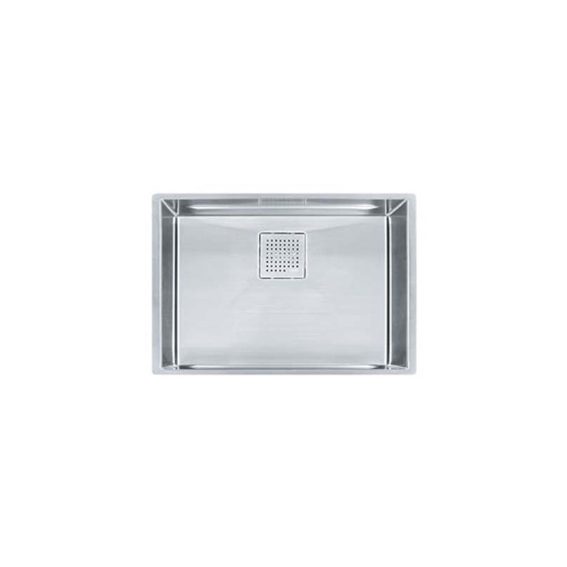 Franke PKX11025 Peak Single Basin Undermount Stainless Steel Kitchen Sink