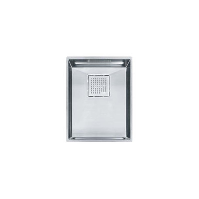 Franke PKX11013 Peak Single Basin Undermount Stainless Steel Kitchen Sink