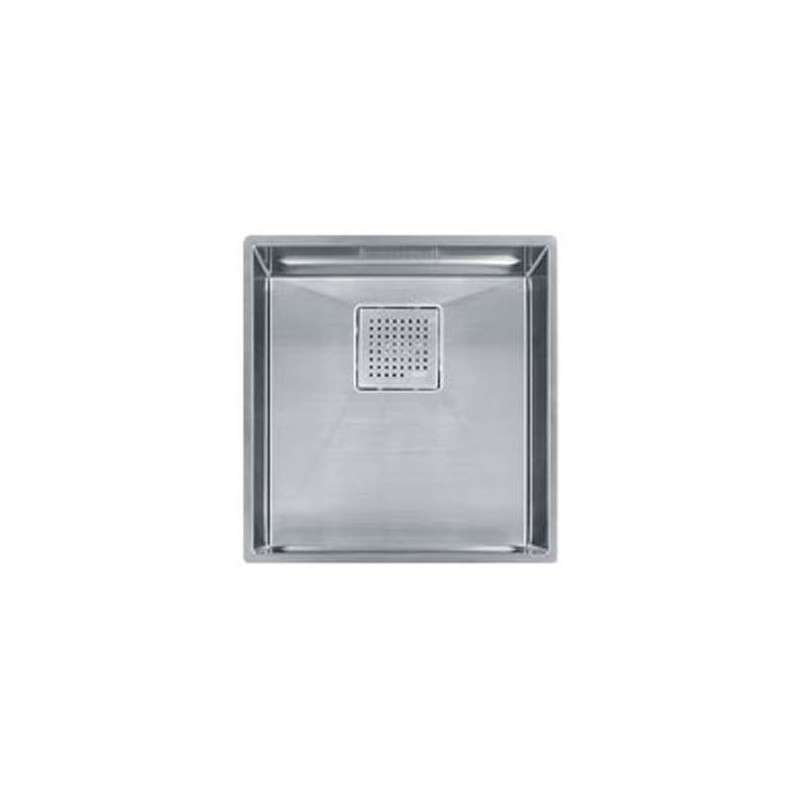 Franke PKX11016 Peak Single Basin Undermount Stainless Steel Kitchen Sink