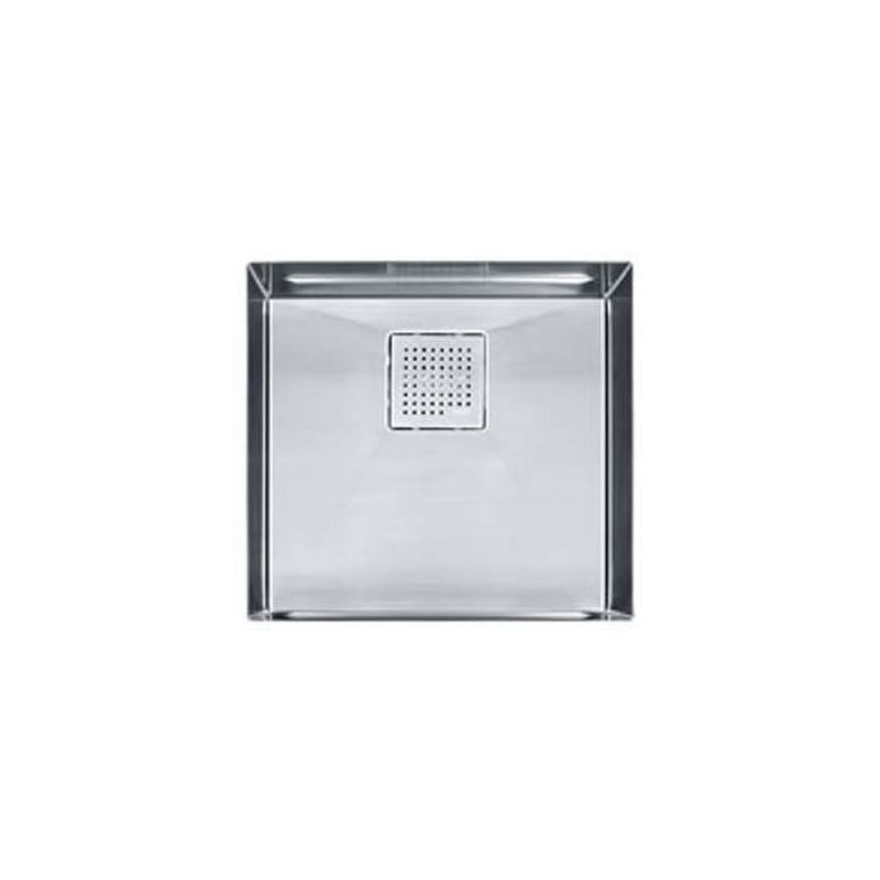 Franke PKX11018 Peak Single Basin Undermount Stainless Steel Kitchen Sink