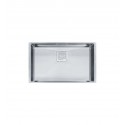 Franke PKX11028 Peak Single Basin Undermount Stainless Steel Kitchen Sink