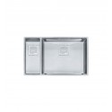 Franke PKX160LH Peak Double Basin Undermount Stainless Steel Kitchen Sink