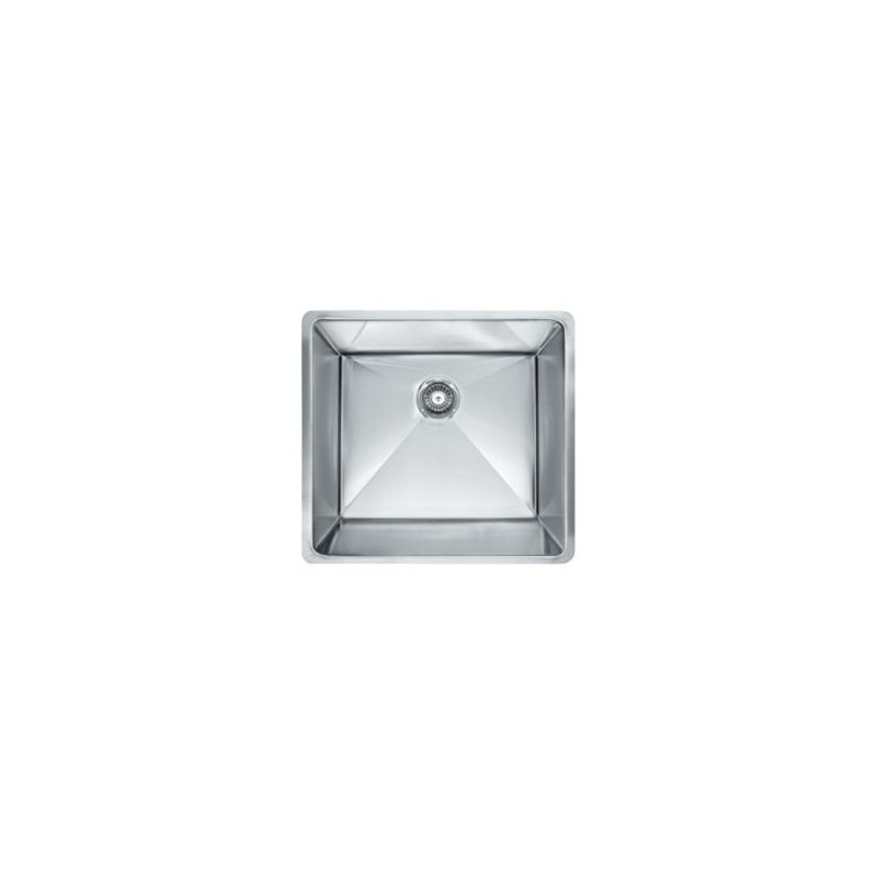 Franke PEX110-21 Planar 8 Single Basin Undermount Stainless Steel Kitchen Sink