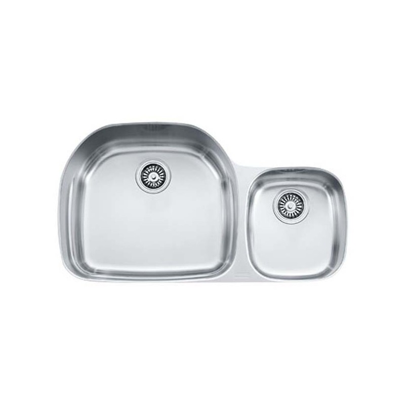 Franke PRX120 Prestige Double Basin Undermount Stainless Steel Kitchen Sink