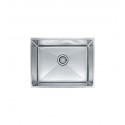Franke PSX1102110 Professional Single Basin Undermount Stainless Steel Kitchen Sink
