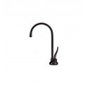 Franke DW5060 Old World Bronze Cold Only Water Dispenser Faucet with Metal Lever Handle