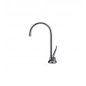 Franke DW5080 Satin Nickel Cold Only Water Dispenser Faucet with Metal Lever Handle