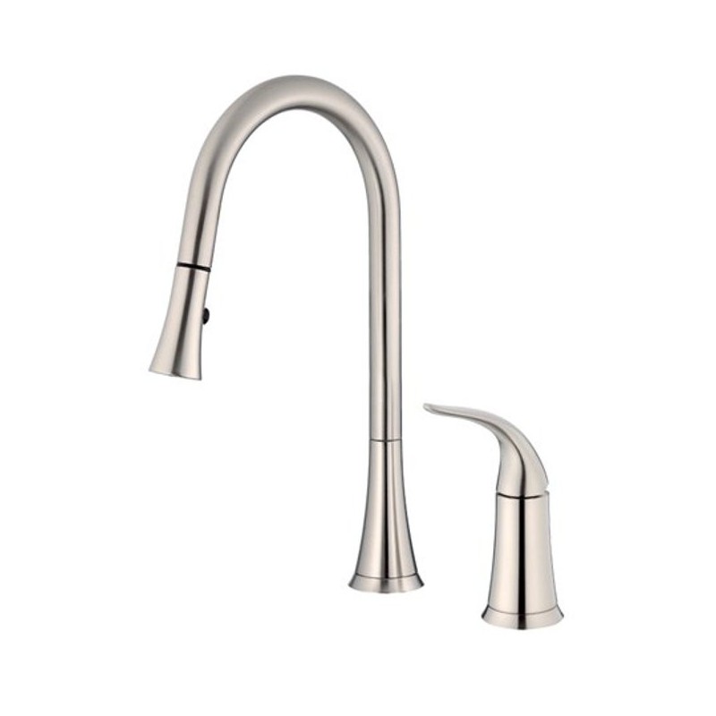Danze D459022SS Antioch™ Single Handle Pull-Down Kitchen Faucet in Stainless Steel