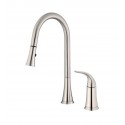 Danze D459022SS Antioch™ Single Handle Pull-Down Kitchen Faucet in Stainless Steel