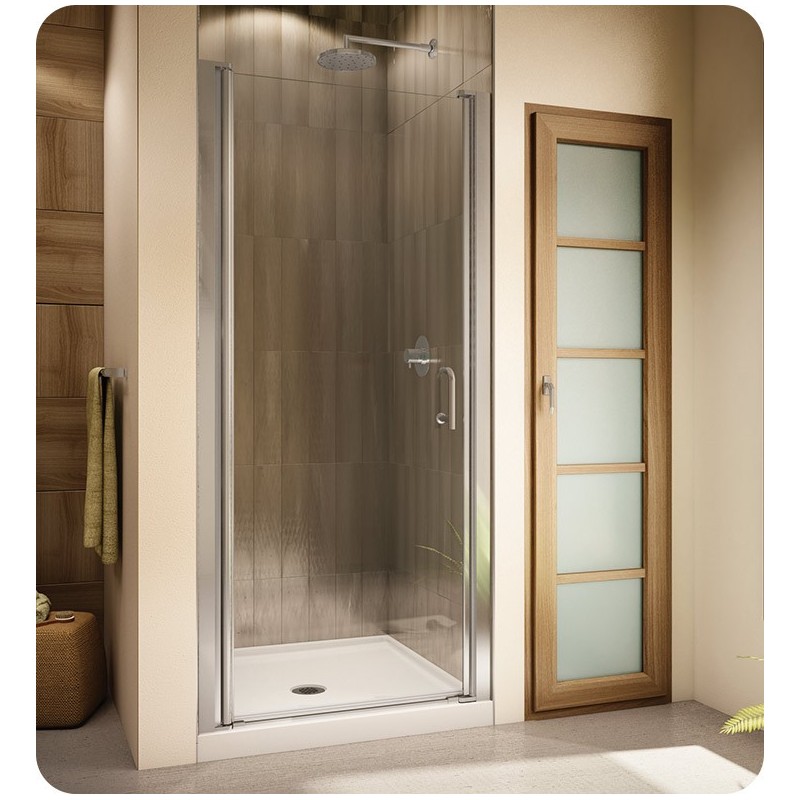 Fleurco E Banyo Sevilla Semi Frameless In Line 64 Pivot Shower Door