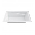Neptune E10.18912.4 Entrepreneur Zenya 60" x 32" Alcove Customizable Soaker Bathtub with Integrated Tiling Flange
