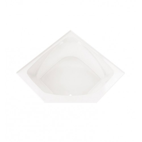 Neptune E15.16660.0500 Entrepreneur Edora 60" x 60" Alcove Customizable Jet Bathtub with Integrated Tiling Flange