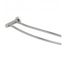 Valsan 67176 Nova Bathroom Double Towel Rail