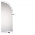 Valsan 671011 Nova Bathroom Mirror with Fixing Caps