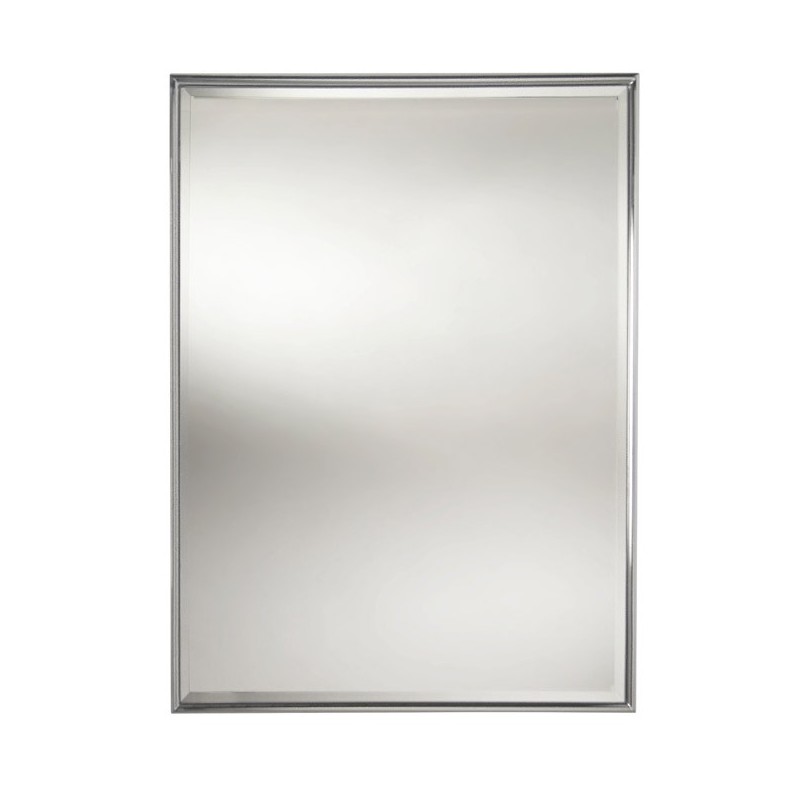 Valsan 53206 Valdemar Dos Santos Bathroom Rectangular Framed Mirror with Bevel