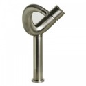 ALFI brand AB1570-BN Tall Wave Brushed Nickel Single Lever Bathroom Faucet