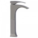 ALFI brand AB1587-BN Tall Brushed Nickel Single Lever Bathroom Faucet