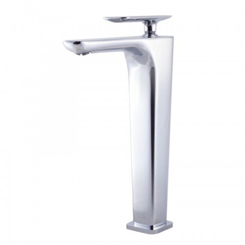 ALFI brand AB1778-PC Polished Chrome Tall Single Hole Modern Bathroom Faucet