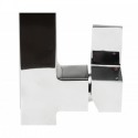 ALFI brand AB2047-PSS Square Modern Polished Stainless Steel Kitchen Faucet