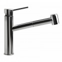 ALFI brand AB2203-PSS Polished Stainless Steel Kitchen Faucet /w Pull-Out Spray