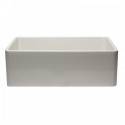 ALFI brand AB3020SB-B 30 inch Biscuit Reversible Single Fireclay Farmhouse Kitchen Sink