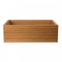 ALFI brand AB3021 30" Single Bowl Bamboo Kitchen Farm Sink