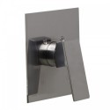 ALFI brand AB5501-BN Brushed Nickel Shower Valve Mixer with Square Lever Handle
