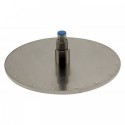 ALFI brand LED12R-BN Brushed Nickel 12" Round Multi Color LED Rain Shower Head