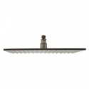 ALFI brand LED16S-BN Brushed Nickel 16" Square Multi Color LED Rain Shower Head