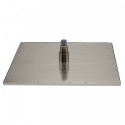 ALFI brand LED16S-BN Brushed Nickel 16" Square Multi Color LED Rain Shower Head