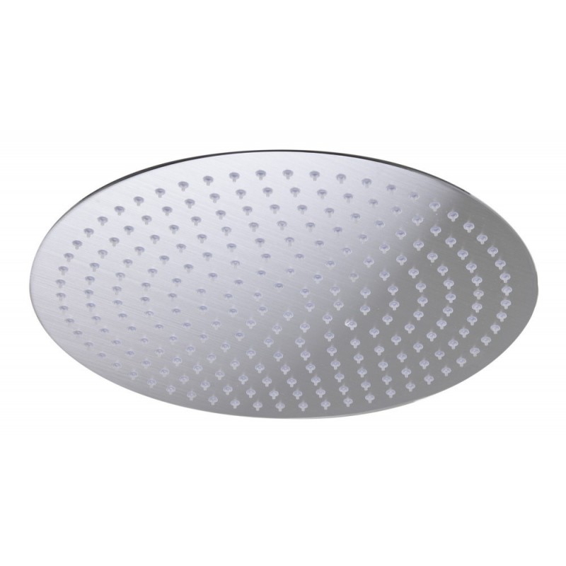 ALFI brand RAIN16R-BSS Solid Brushed Stainless Steel 16" Round Ultra Thin Rain Shower Head