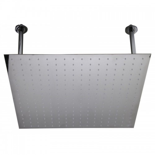 ALFI brand RAIN24S-PSS 24" Square Polished Solid Stainless Steel Ultra Thin Rain Shower Head