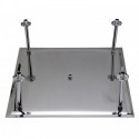 ALFI brand RAIN24S-PSS 24" Square Polished Solid Stainless Steel Ultra Thin Rain Shower Head